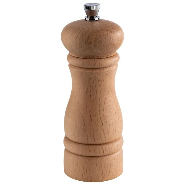 Macina sale APS Ø 55 x 155 cm legno di faggio poco robusto macina ceramica grado di macinatura regolabile all'inf...