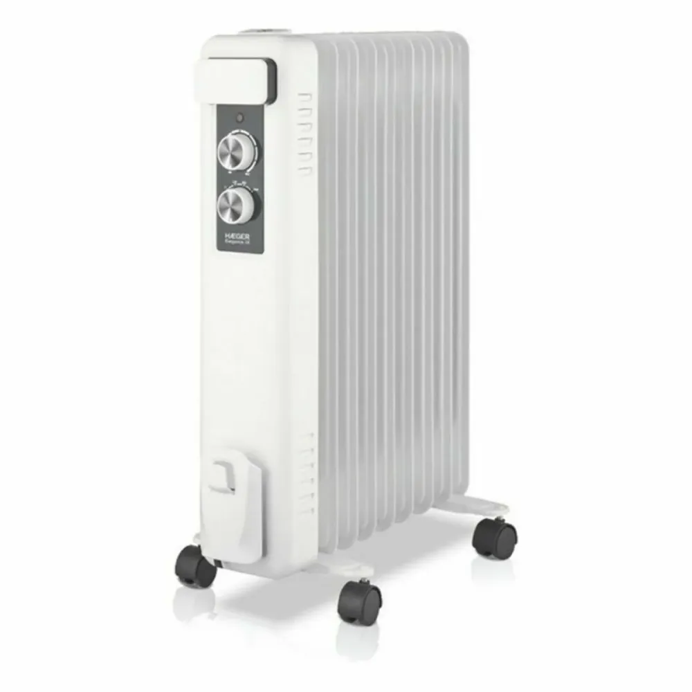 Radiatore Olio (9 elementi) Haeger OH-009.008A Bianco 2000 W