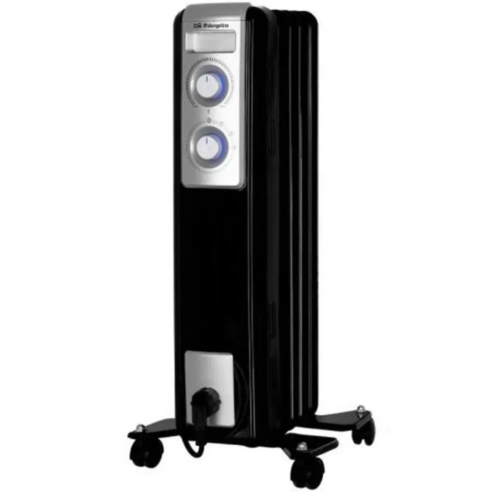 Radiatore Olio (7 elementi) Orbegozo RN 1000 1000 W Leggero e Durevole