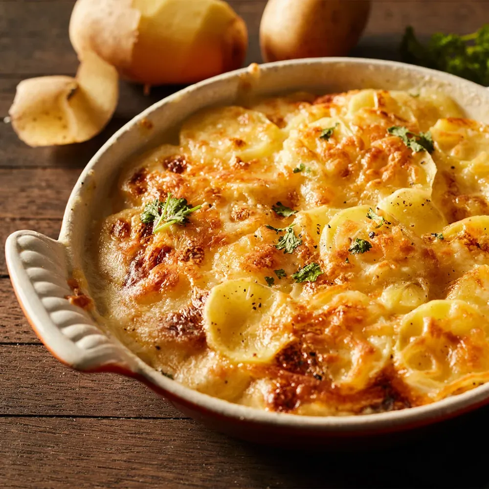 Stampo rotondo ceramica e piatto Le Creuset