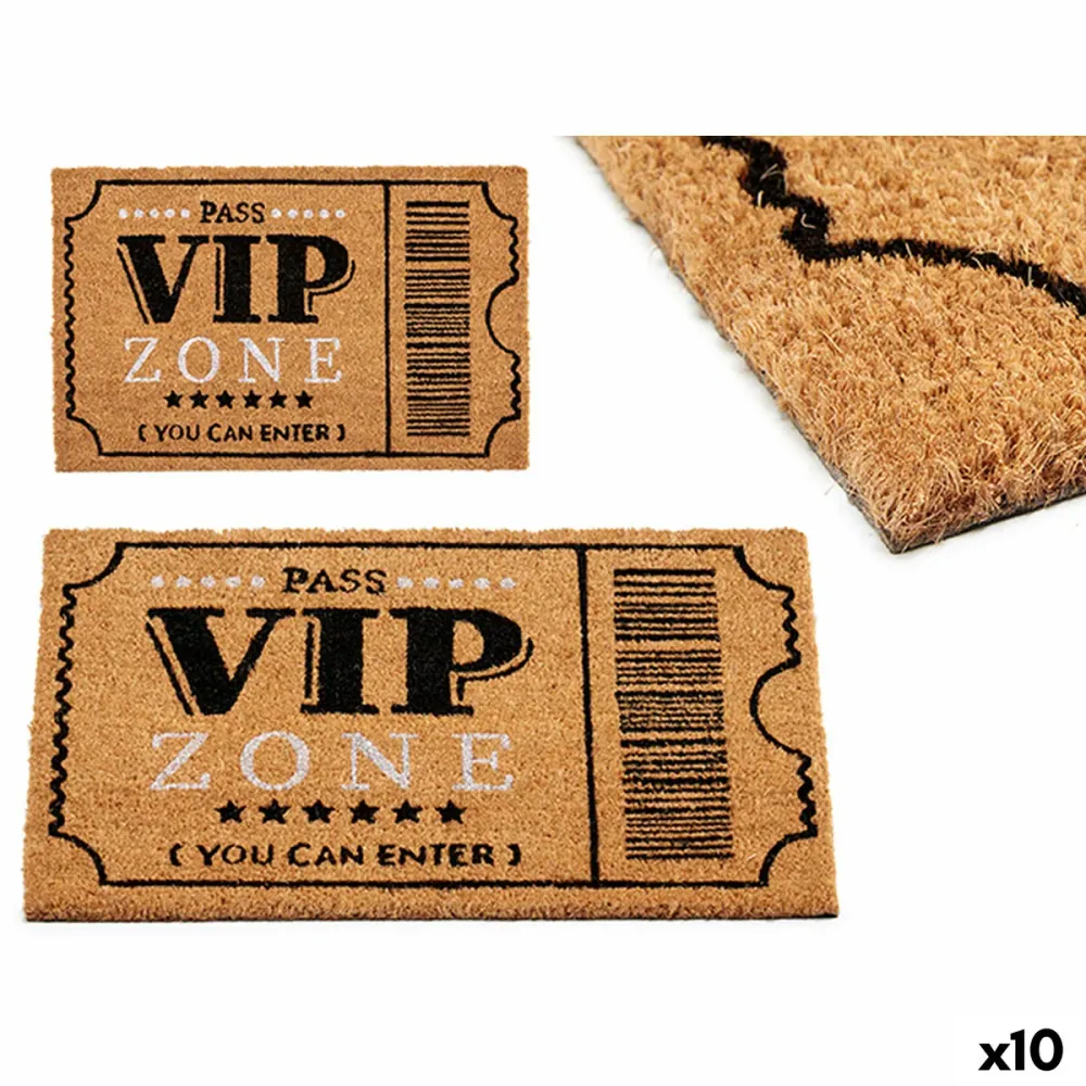 Zerbino GiftDecor VIP Stampa PVC Fibra di cocco 60 x 2 x 40 cm (10 Unità)