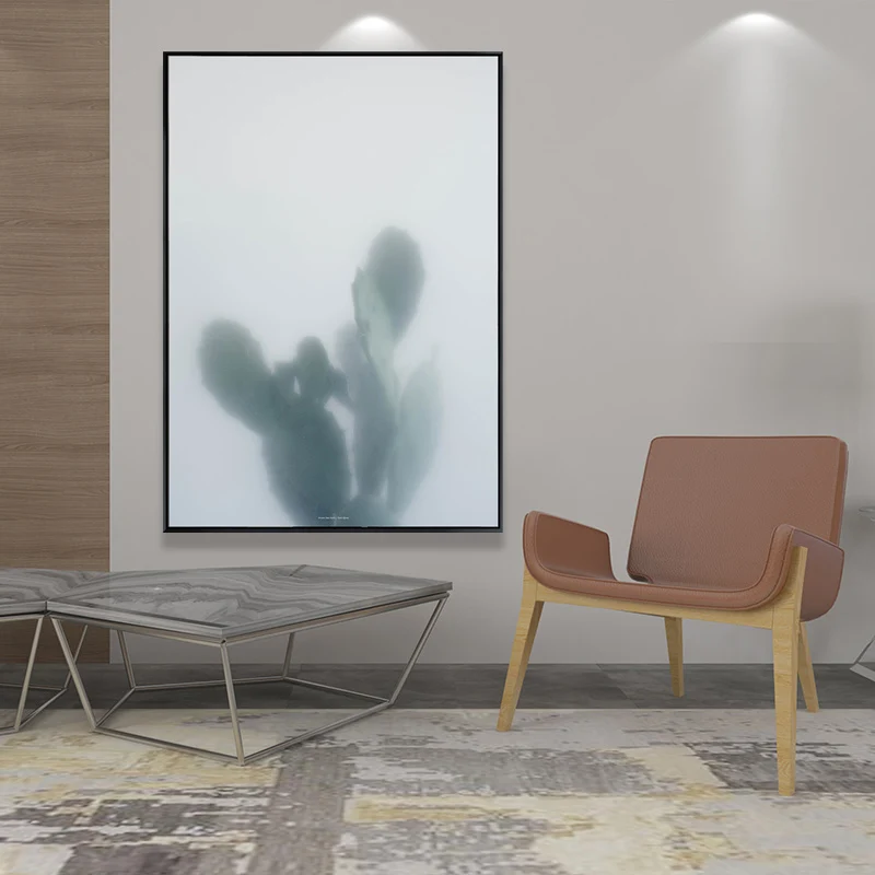 Stampa artistica da parete con piante decorative moderne su tela per la camera degli ospiti, diverse dimensioni disponibili