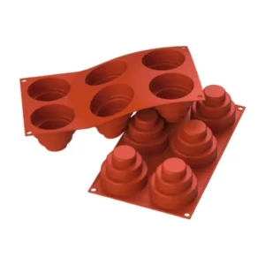 Stampo da forno silicone Schneider ridotto torta Ø59 x 29 mm altezza 70 mm 115211