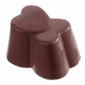 Stampo per cioccolato Schneider - cuore doppio 275 x 135 x 24 mm / 30 x 22 x 20 mm 11 g 3 x 9 pezzi 421216