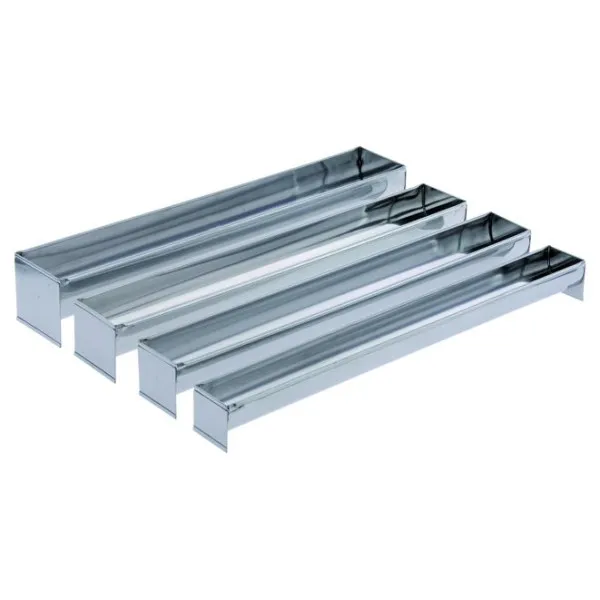 Stampo per crema Schneider acciaio inossidabile 500 x 60 x 45 mm forma rotonda chiusa 193031