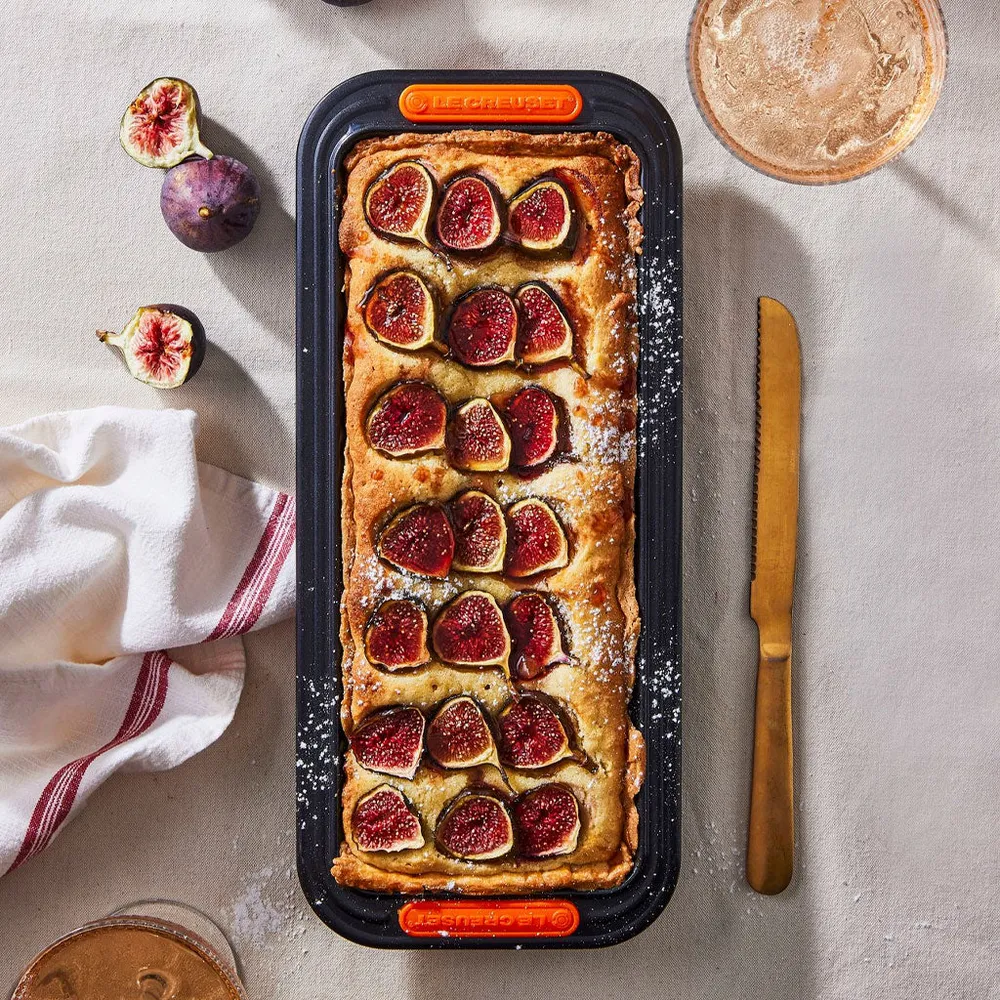 Stampo rettangolare antiaderente Le Creuset con fondo removibile