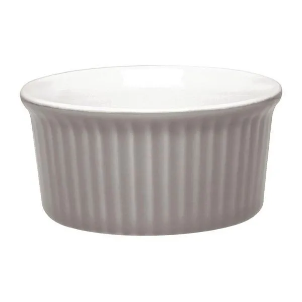 OLYMPIA Stampi per casseruole pastello grigio 7cl PU: 12 pezzi DC801