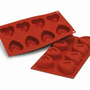 Stampo da forno siliconico Schneider cuore "Passione" Ø 64 x 62 mm altezza 32 mm 115092