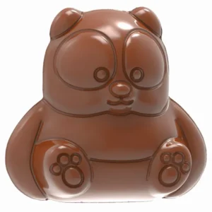 Stampo per cioccolato Schneider - Panda 275 x 135 x 24 mm - doppia forma recto/verso / 365 x 34 mm 9 + 75 g 3 x 6 pezzi 42...