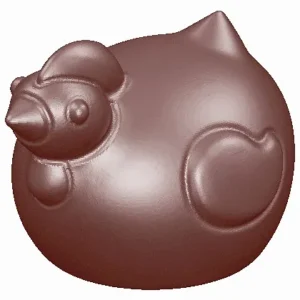 Stampo per cioccolato Schneider - pollo 275 x 135 x 24 mm - doppia forma recto/verso / 38 x 275 x 15 mm 2 x 7 g 3 x 6 pezz...