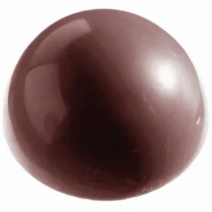 Stampo per cioccolato Schneider - semisfera Ø 59 mm 275 x 175 x 35 mm - forma doppia / 59 x 59 x 29 mm 2 x 71 g 8 x 1 pezz...