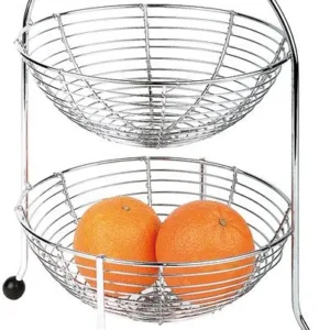 APS Etagère 30 x 30 cm altezza: 355 cm metallo cromato maniglia ergonomica piedi su nero 30325