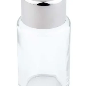 APS saliera/pepiera Ø 4 cm altezza: 9 cm vetro coperchio acciaio inox opaco 6 fori (ciascuno Ø 185 mm) 40438