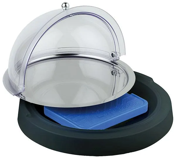 APS Top Fresh Set -TOP FRESH- Ø 42 cm altezza: 6 cm raffreddabile 1 vassoio acciaio inossidabile 18/0 Ø38 cm 1 impacco di...