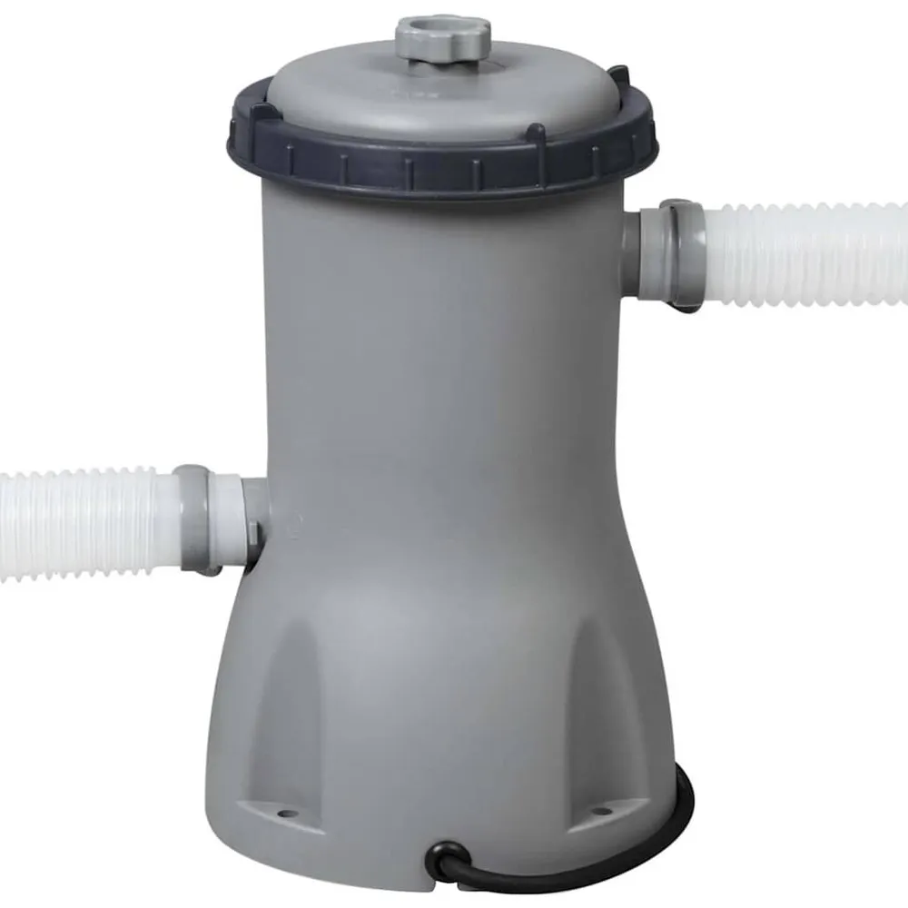 Bestway Set Piscina Power acciaio Rettangolare 412x201x122 cm