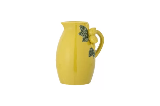Brocca gres giallo Limone Bloomingville - 21cm