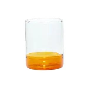 Chiosco vetro ambrato Hübsch - 10cm