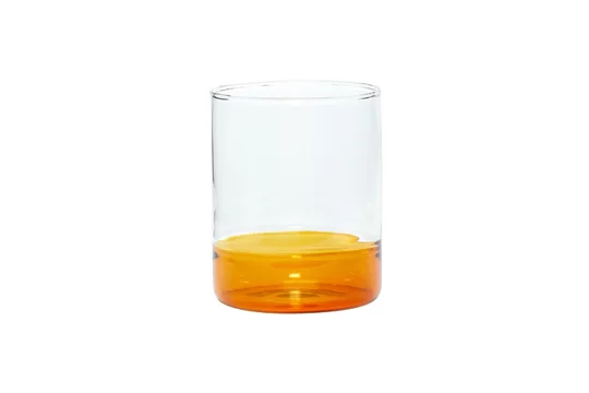 Chiosco vetro ambrato Hübsch - 10cm