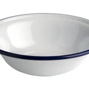 Ciotola APS -ENAMELWARE- Ø 165 cm altezza: 45 cm lamiera d'acciaio smaltata interno: bianco esterno: bianco 40647