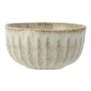 Ciotola gres naturale Fleur Bloomingville - 14cm