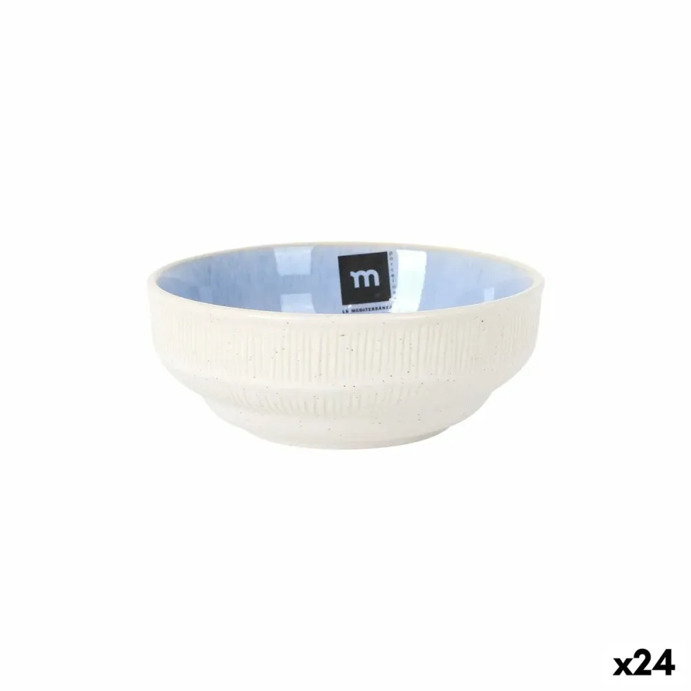 Ciotola La Mediterránea Calobra Azzurro Ø 13,2 cm (24 Unità)