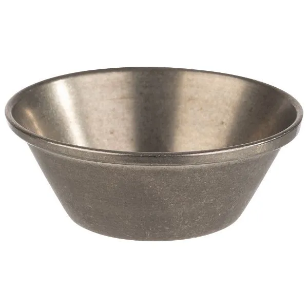 Ciotole per salse APS set da 6 Ø 6 x 25 cm 40 ml acciaio inossidabile aspetto acciaio inossidabile anticato 40720