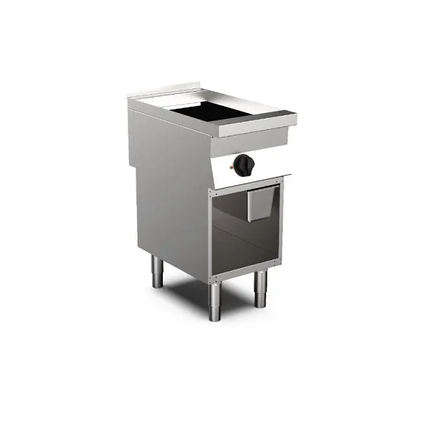 Mareno MO-700 Fry top elettrico 40 cm superficie di cottura cromata liscia 170.438