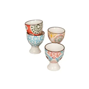 Set di 4 Bohemian portauovo Chehoma - 6cm