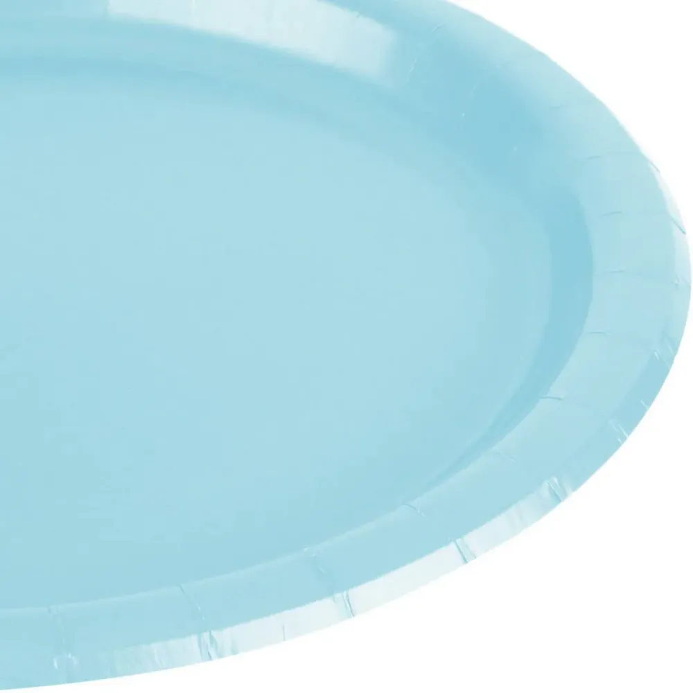Set di piatti Algon Azzurro 20 cm 10 Pezzi (24 Unità)
