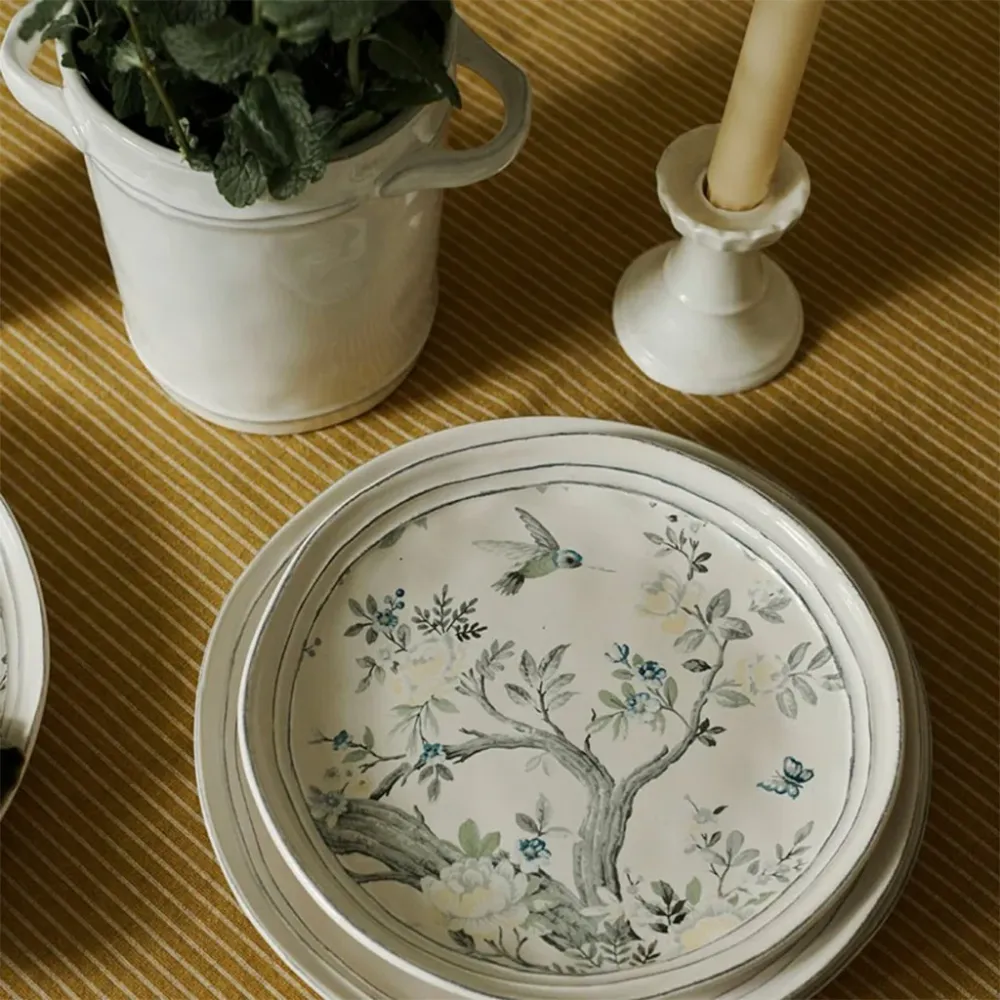 Set di 4 piatti ceramica Belvedere di Laura Ashley