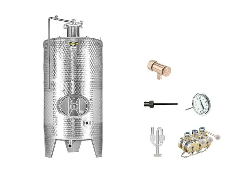 Set Speidel serbatoio acciaio inox FS-MO 625 litri 45621-0001