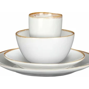 Set stoviglie - Ø26 / Ø20,5 / Ø15 x 8 / Ø8 x 10,5 - Bianco - TABO