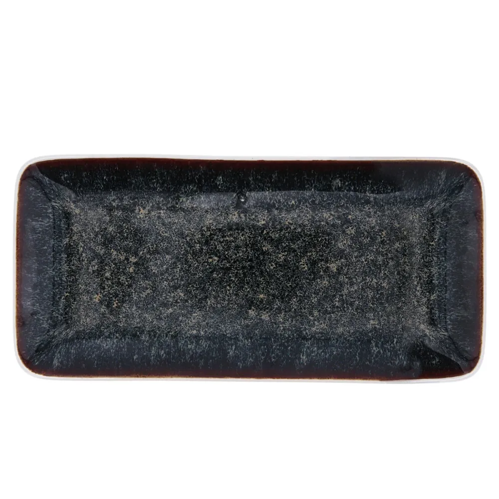 Vassoio per aperitivi Bidasoa Élite Marrone 30 x 14,5 x 2,6 cm (6 Unità)