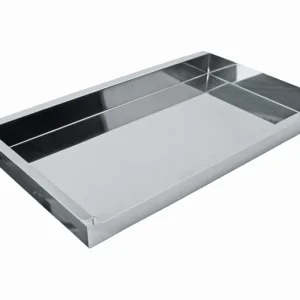 Vassoio per torta tagliato Schneider acciaio inossidabile GN 1/1 325 x 530 x 50 mm inclusa guida di fissaggio 994860