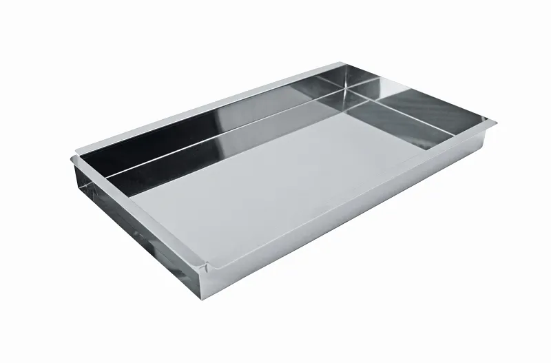 Vassoio per torta tagliato Schneider acciaio inossidabile GN 1/1 325 x 530 x 50 mm inclusa guida di fissaggio 994860