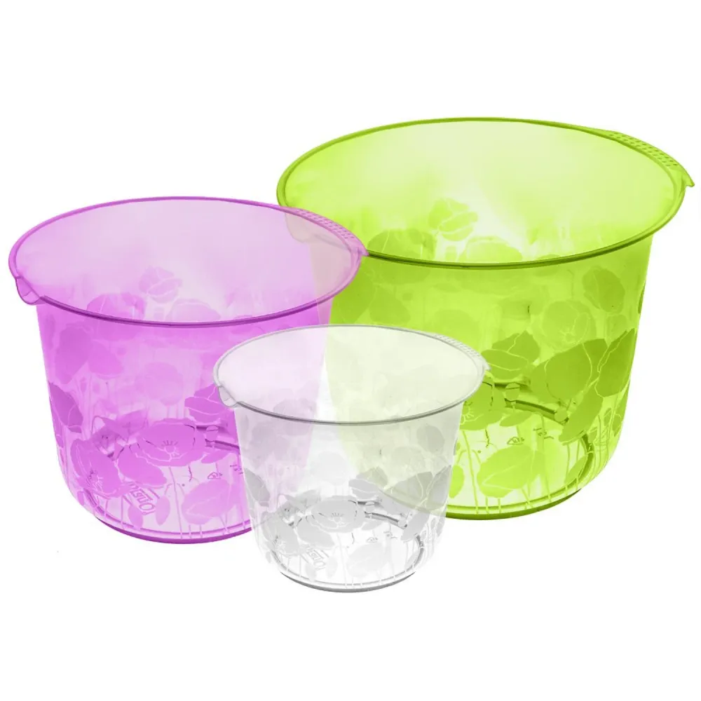 BranQ Poppy 1660 Set di 3 ciotole da cucina universali - Colori inviati caso