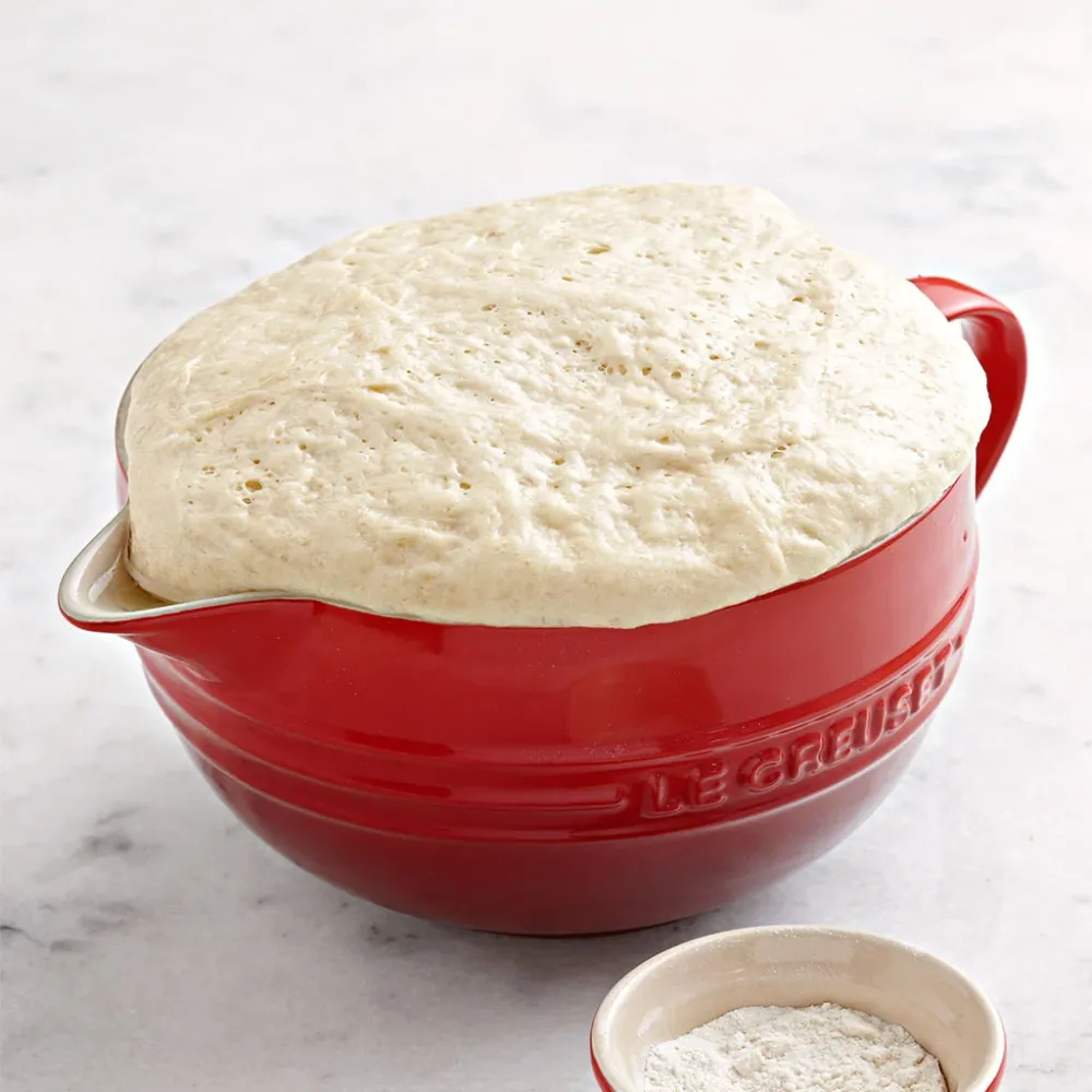 Ciotola ceramica con manico e beccuccio Le Creuset