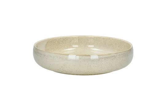 Ciotola per pasta porcellana camoscio torrone Pomax - 25cm