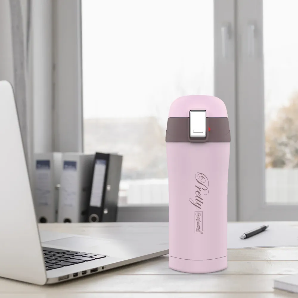 Maestro MR-1643 Pretty Thermal Mug Coffee Mug Thermos Flask Insulated Mug Stainless Di acciaio Hot or Cold Drinks 400ml