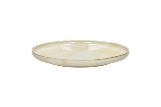 Piatto da dessert porcellana sabbia Nougat Pomax - 20cm