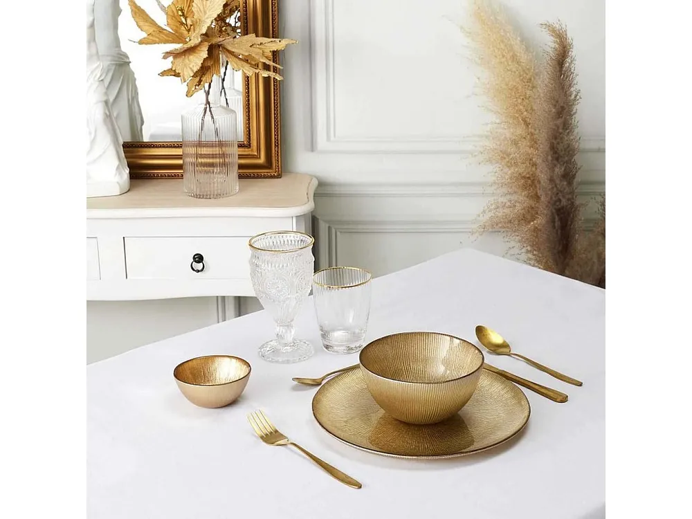 Piatto vetro Royal (Set di 6) Piatto da pranzo - 21 cm