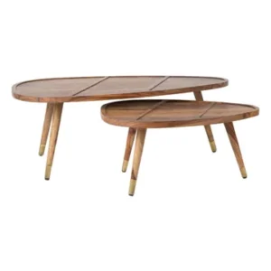 Serie di 2 tavolo da salotto DutchBone - 110cm