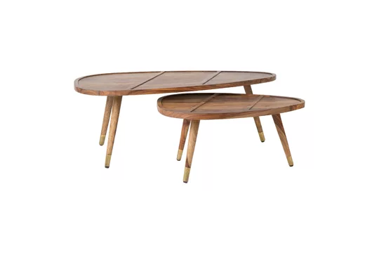 Serie di 2 tavolo da salotto DutchBone - 110cm