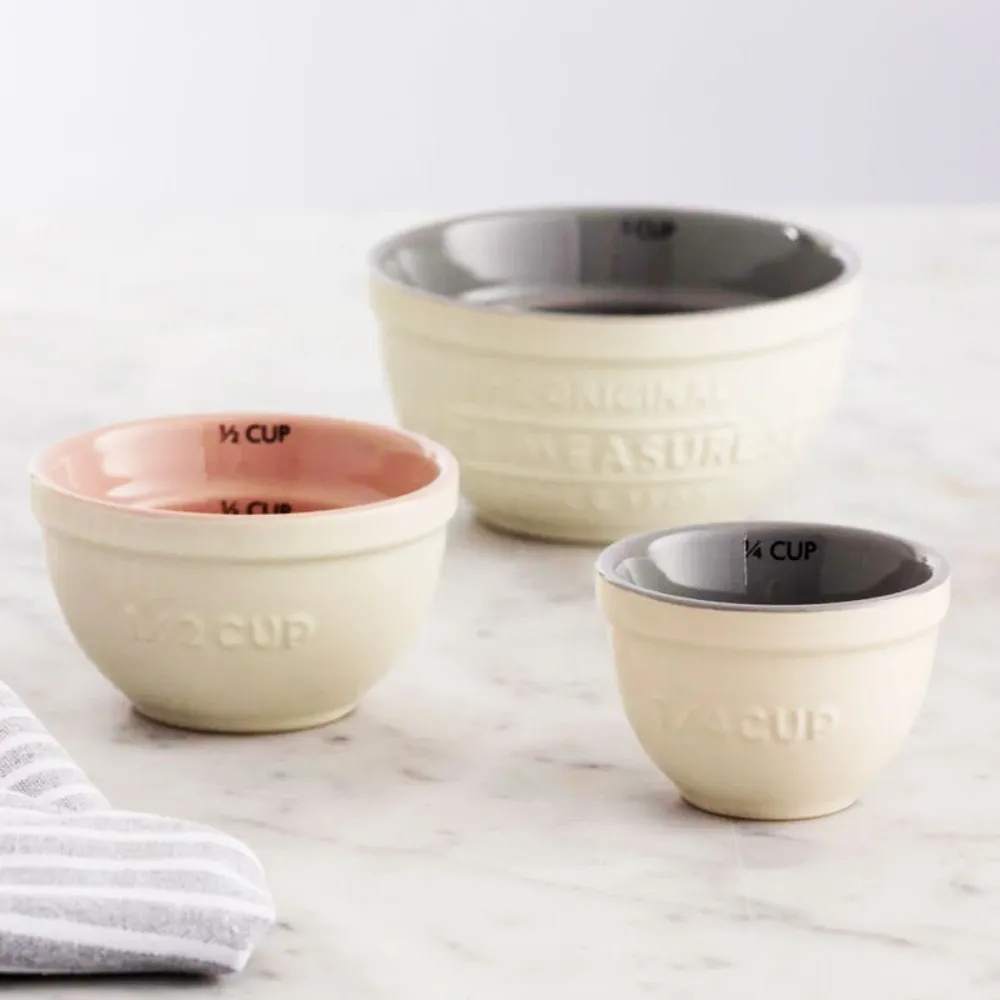 Set da 3 ciotole dosatrici ceramica Mason Cash