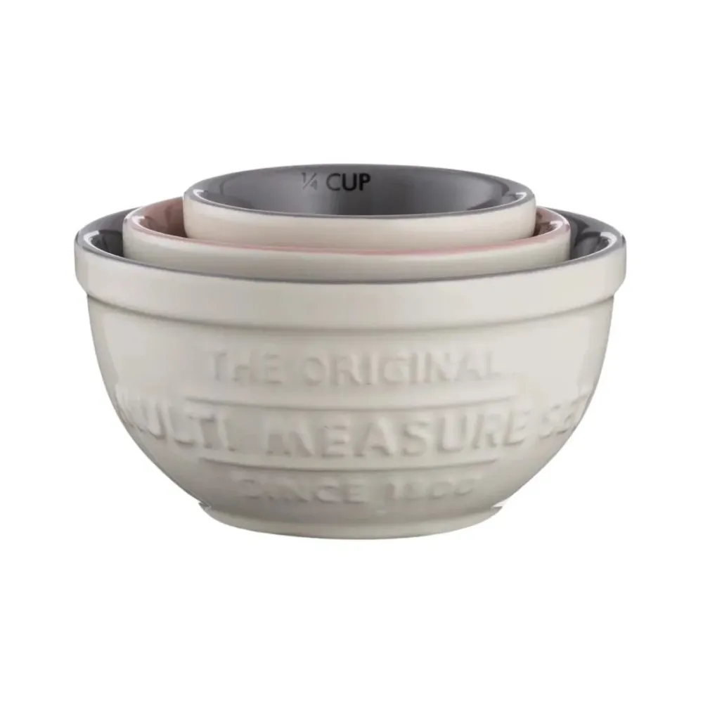 Set da 3 ciotole dosatrici ceramica Mason Cash