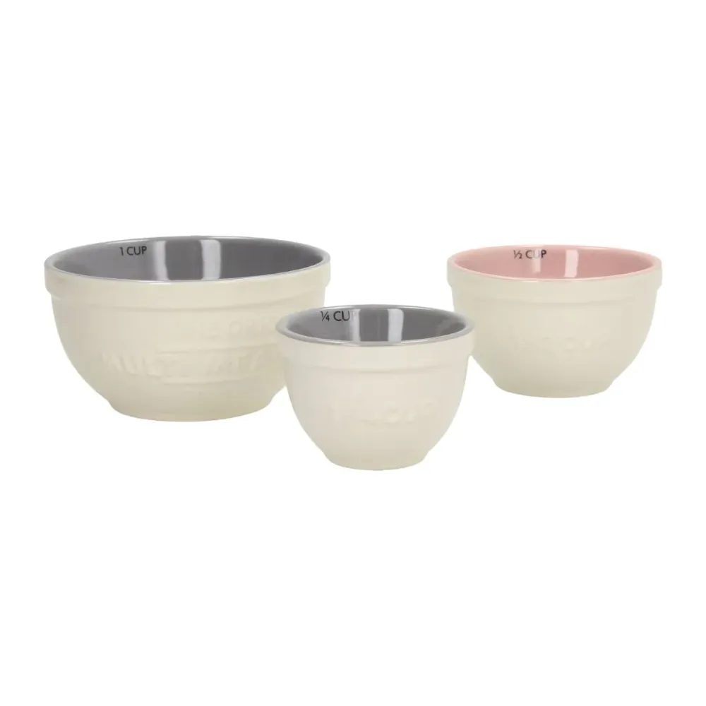 Set da 3 ciotole dosatrici ceramica Mason Cash
