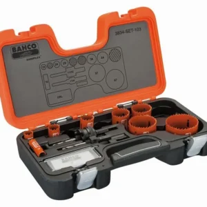 Set seghe tazza Bahco 11 pezzi 3834-SET-103