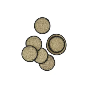Set di 6 sottopentole Hocean seagrass Madam Stoltz - 10cm
