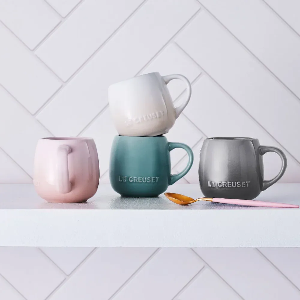 Set di 4 tazze ceramica Coupe Le Creuset
