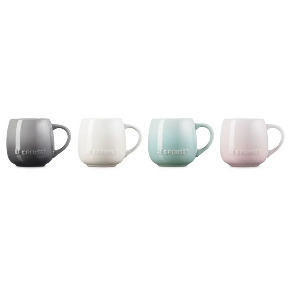 Set di 4 tazze ceramica Coupe Le Creuset